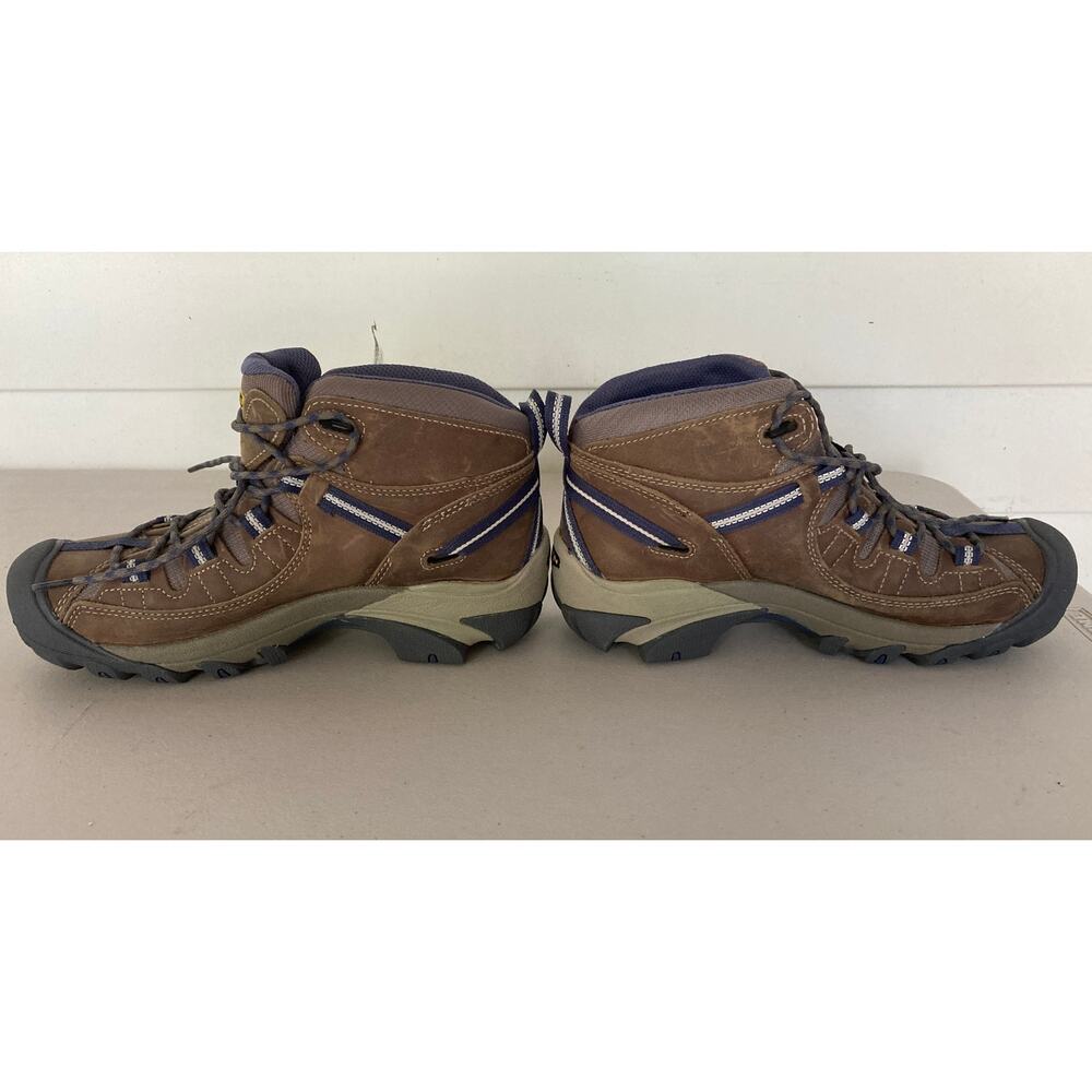 New KEEN Women's Targhee II Mid Hiking Boots Size 9 Waterproof - Picture 7 of 11
